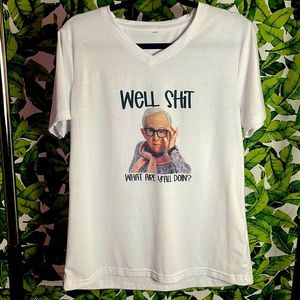 Leslie Jordan V-neck Tee